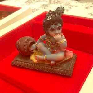 Little Krishna.Hand crafted/painted in India.Rare
